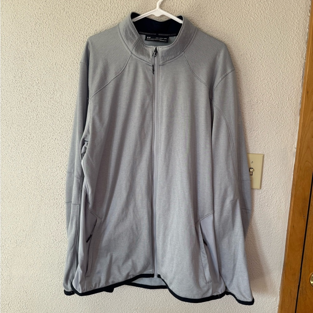 Under Armour Men’s Gray Full-Zip Jacket